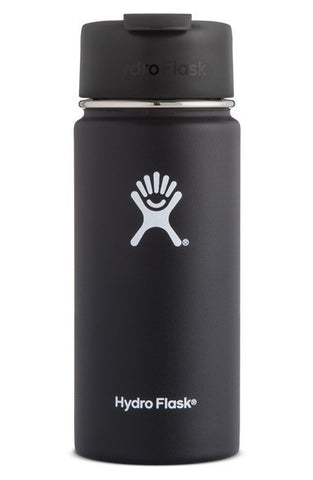 WIDE MOUTH COFFEE THERMOS WITH FLIP LID