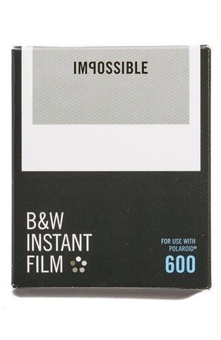 POLAROID 600 SQUARE FRAME INSTANT BLACK & WHITE FILM (8 EXPOSURES)