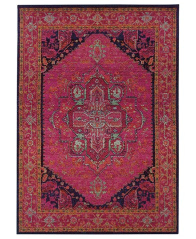 ORIENTAL WEAVERS AREA RUG, KALEIDOSCOPE 1332S NEW HERIZ 710" X 1010"