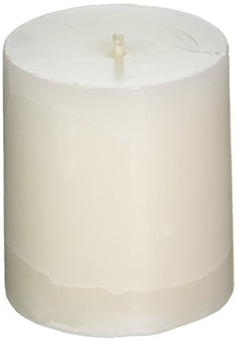 LUMINESSENCE FRESH LINEN SCENTED PILLAR CANDLE