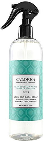 CALDREA LINEN AND ROOM SPRAY, PEAR BLOSSOM AGAVE, 16 FLUID OUNCE