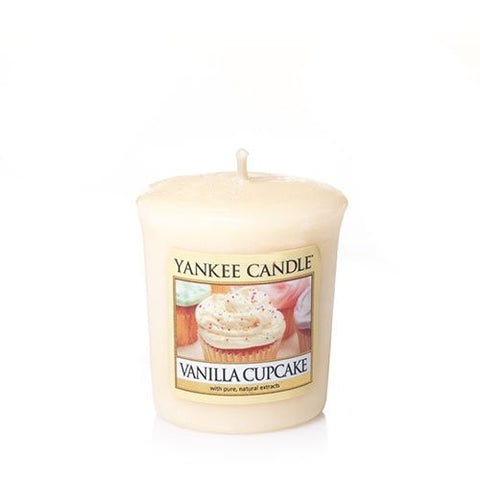 YANKEE CANDLE VANILLA CUPCAKE VOTIVE CANDLE