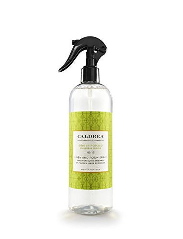 CALDREA LINEN AND ROOM SPRAY GINGER POMELO -- 16 FL OZ