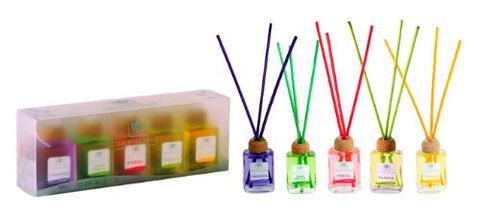 EVERYDAY PACK OF 18 ML REED DIFFUSERS - LAVENDAR, BLACKBERRIES, VANILLA, WHITE FLOWERS, ORANGE BLOSSOM