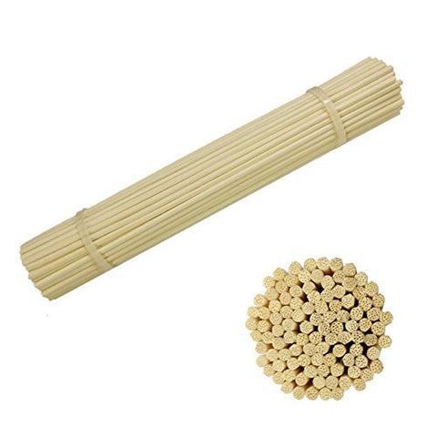 REED DIFFUSER STICK, 105PCS AROMA REED DIFFUSER RATTAN 8‘’ X 3MM NEUTRAL PACKAGE