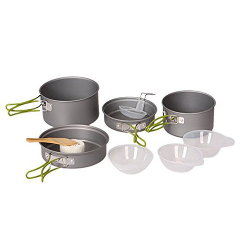 OUTAD COOKING BOWL POT PAN SET - 10 PIECE