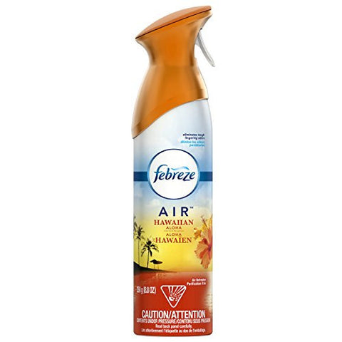 FEBREZE AIR FRESHENER, HAWAIIAN ALOHA, 8.8OZ (PACK OF 6)