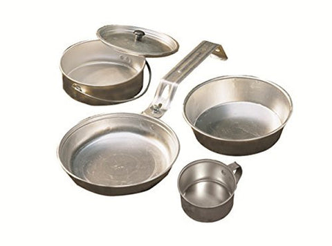 COLEMAN 5-PIECE ALUMINUM MESS KIT