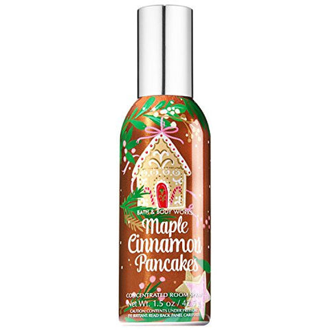 BATH AND BODY WORKS ROOM PERFUME SPRAY 2016 HOLIDAY EDITION (MAPLE CINNAMON PANCAKES)