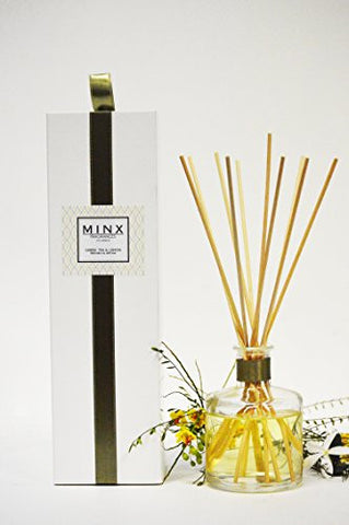 GREEN TEA & LEMON SCENTED REED DIFFUSER BY MINX FRAGRANCES | GREAT GIFT IDEA!