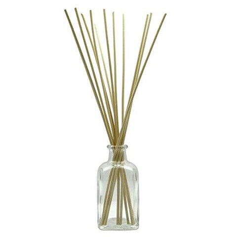 1 PC WHOLESALE STYLISH REFILLABLE DIFFUSER BOTTLE CLEAR GLASS EMPTY REED DIFFUSER BOTTLE WITH 12 NATURAL REED STICKS 100 ML