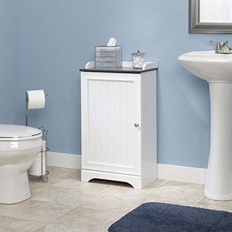 SAUDER CARAWAY FLOOR CABINET IN SOFT WHITE